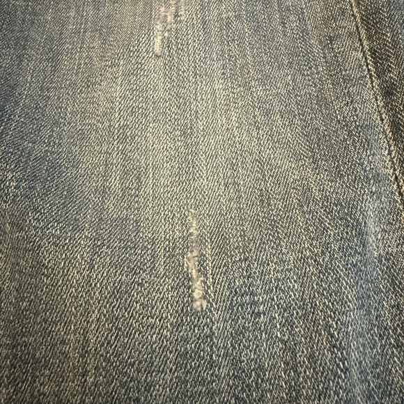 💙 Lucky Brand Sienna Slim Boyfriend Jeans Size 4 / 27 | Light Wash | Distressed - Picture 5 of 12